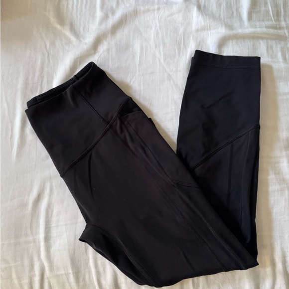 Lululemon Athletica Black Leggings size 8 - Picture 1 of 5